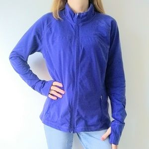 GapFit Zip Up Athletic Jacket Spectrum Blue